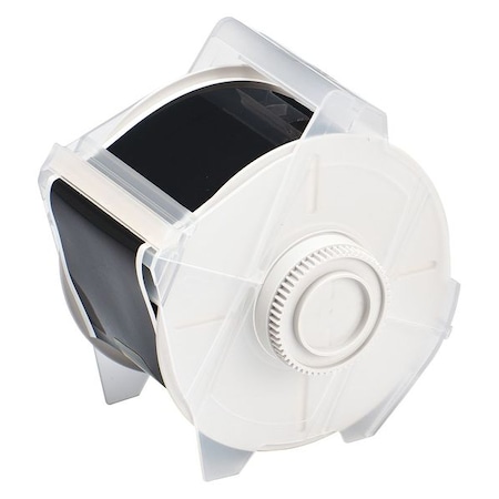 Label Tape Cartridge, Black, Labels/Roll: Continuous MPN:76648
