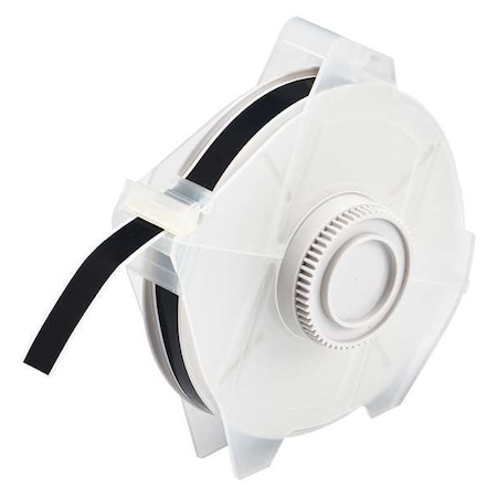 Label Tape Cartridge, Black, Labels/Roll: Continuous MPN:76650