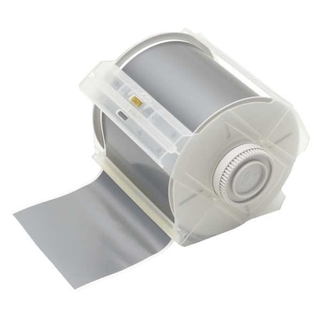 Label Tape Cartridge, Gray, Labels/Roll: Continuous MPN:76651