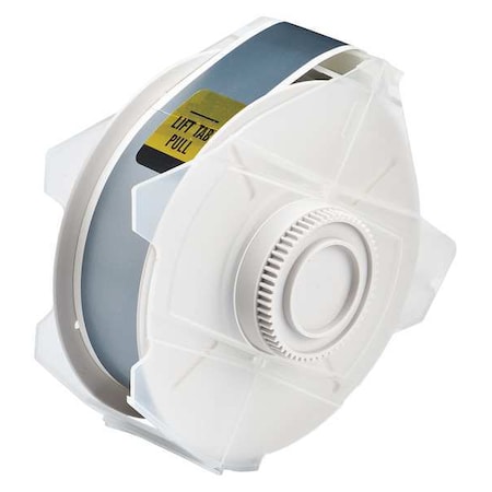 Label Tape Cartridge, Gray, Labels/Roll: Continuous MPN:76653