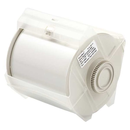 Label Tape Cartridge, White, Labels/Roll: Continuous MPN:76697