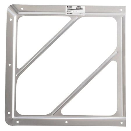 Vehicle Placard Holder, Aluminum, 10 3/4 in W x 10 3/4 in H MPN:76988