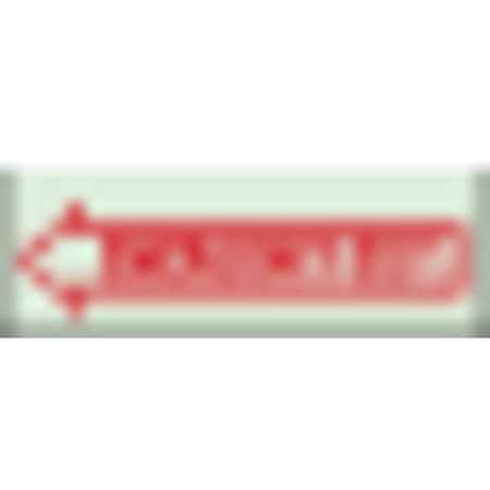Exit Sign, Plastic, 14