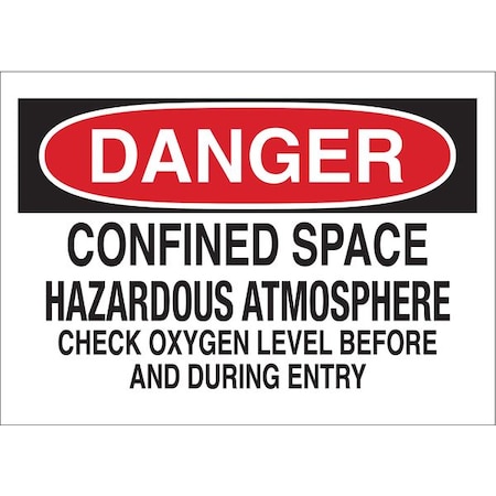Danger Sign, 10X14
