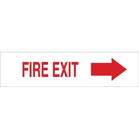 Exit Sign, Polyester, 14