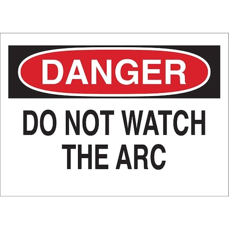 Danger Sign, 10X14