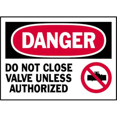 Danger Label, Instruction, 3-1/2 In. H, PK5, 86127 MPN:86127