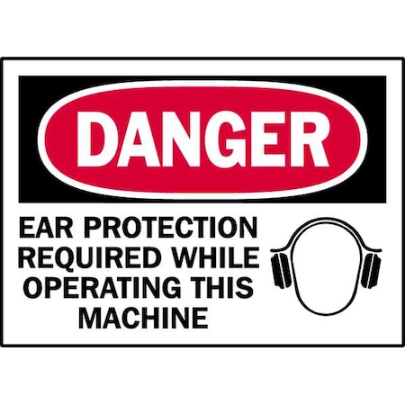 Danger Label, Instruction, 5 In. W, PK5, 86131 MPN:86131