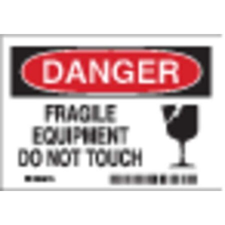 Danger Label, Instruction, 3-1/2 In. H, PK5, 86136 MPN:86136