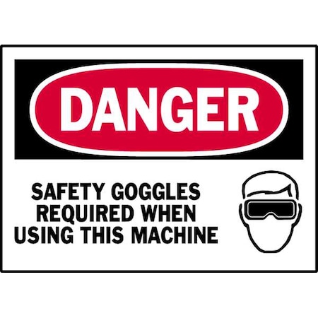 Danger Label, Instruction, 5 In. W, PK5, 86147 MPN:86147