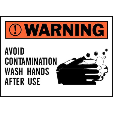 Safety Label, Instruction, 3-1/2 In. H, PK5, 86153 MPN:86153