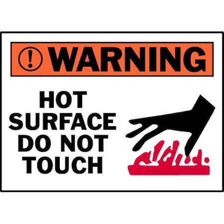 Machine/Equipment Label, 3-1/2 In. H, PK5, 86161 MPN:86161