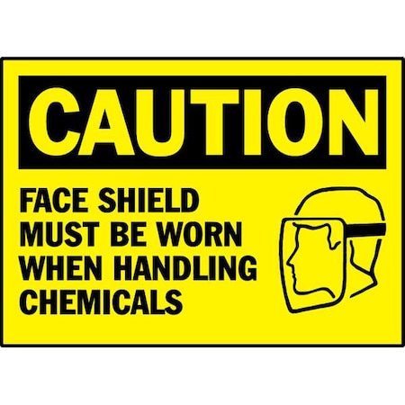 Equipment Label, Black/Yellow, PK5, 86181 MPN:86181
