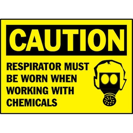Caution Label, 3-1/2 In. H, 5 In. W, PK5, 86185 MPN:86185