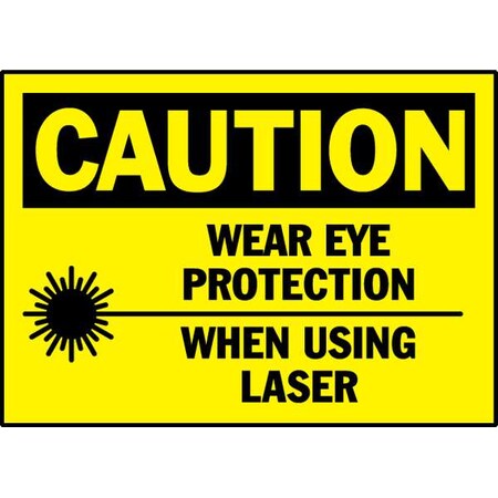 Label, 3 1/2 in Height, 5 in Width, Polyester, Horizontal Rectangle, English MPN:86188
