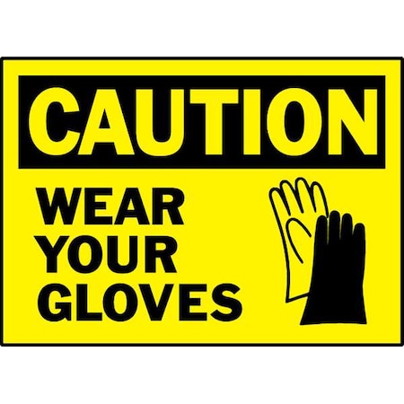 Equipment Label, Black/Yellow, PK5, 86190 MPN:86190