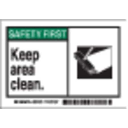 Safety Label, Instruction, 3-1/2 In. H, PK5, 86193 MPN:86193