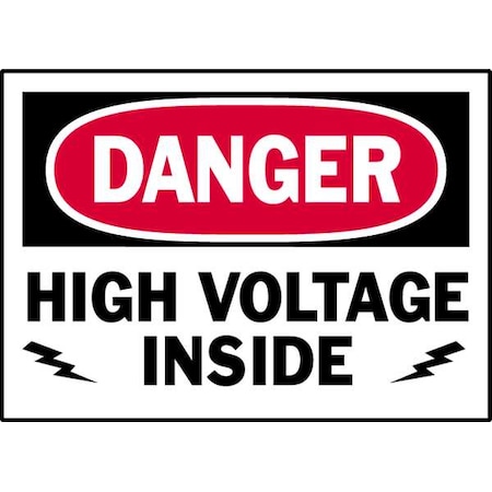 Equipment Label, 5 In. W, PK5, 86196 MPN:86196