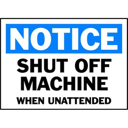Notice Label, Black, Blue/White, PK5 MPN:86206