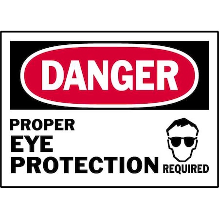 Danger Label, Instruction, 5 In. W, PK5, 86210 MPN:86210