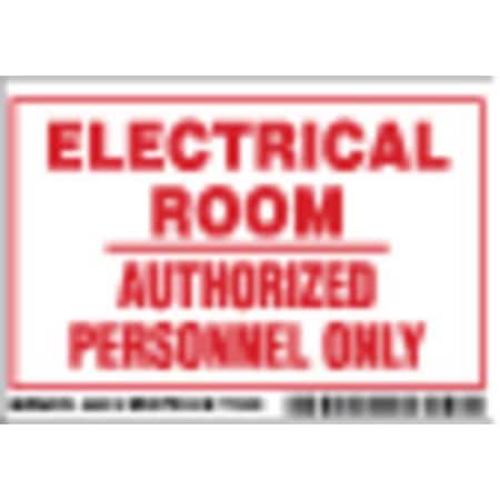 Machine/Equipment Label, English, PK5, 86218 MPN:86218