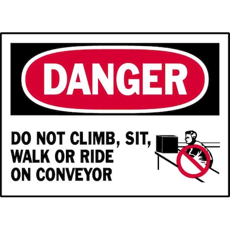 Danger Label, Instruction, 5 In. W, PK5, 86256 MPN:86256