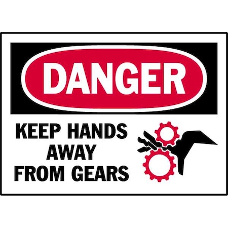 Danger Label, Instruction, 5 In. W, PK5, 86274 MPN:86274