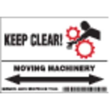 Machine/Equipment Label, Instruction, PK5, 86275 MPN:86275