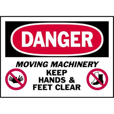 Danger Label, Instruction, 5 In. W, PK5, 86276 MPN:86276