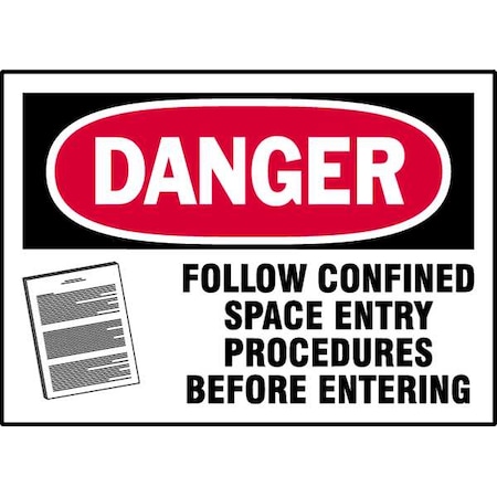 Equipment Label, 3-1/2 In. H, PK5, 86281 MPN:86281