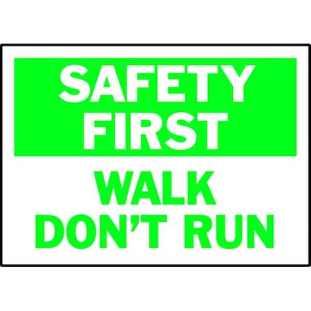 Safety Label, 3-1/2 In. H, Polyester, PK5 MPN:86305