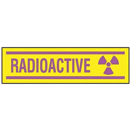 Warning Label, 3-1/2 In. H, 10 In. W, PK100 MPN:863LS