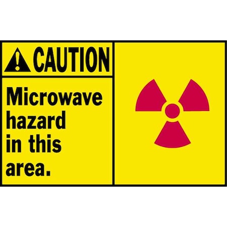 Caution Label, Black, Pink/Yellow, PK5 MPN:86833