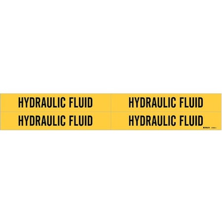 Pipe Markr, Hydraulic Fluid, 3/4to2-3/8 In MPN:8789-4
