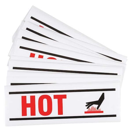 Vinyl Label, 3.5in x 10in, Vinyl, PK100 MPN:8817