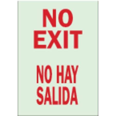 Exit Sign, Polyester, 7