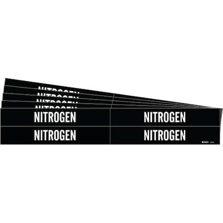 Pipe Marker, Adhesive, White, Nitrogen, PK5, 90331-PK MPN:90331-PK