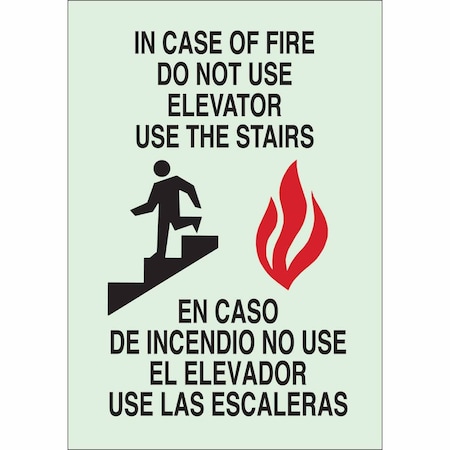 Exit Sign, Plastic, 7