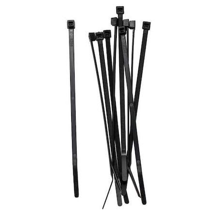 Strap, Nylon, 6 in W, Black, 10 PK MPN:91165