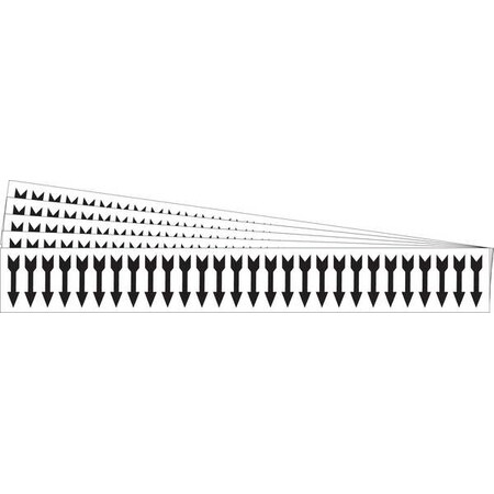 Pipe Marker, Adhesive, Black, (Arrow), PK5, 91888-PK MPN:91888-PK