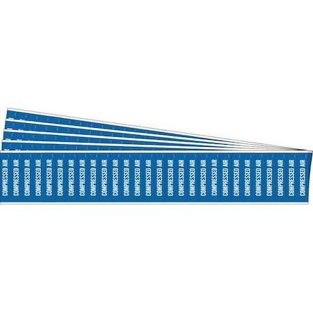 Pipe Marker, White, Compressed Air, PK5, 91917-PK MPN:91917-PK