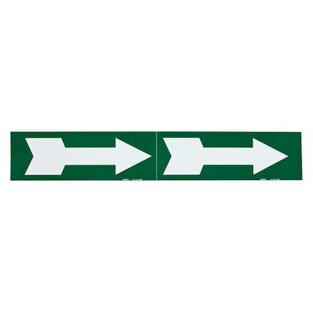 Pipe Markr, Arrow - Single, Gn, 6 In orGrtr MPN:93396