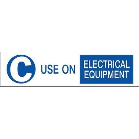 Fire Extinguisher Label, 1-1/2inHx6inW, 95224 MPN:95224