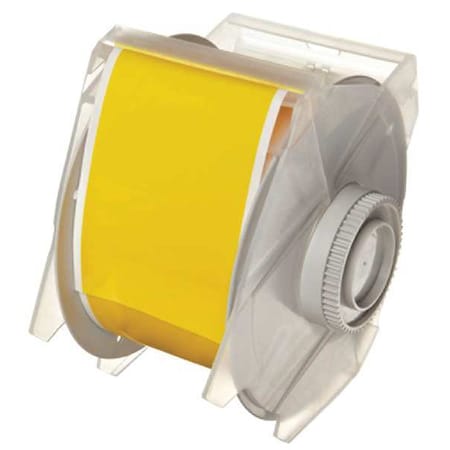 Label Tape Cartridge, Yellow, Labels/Roll: Continuous MPN:96061
