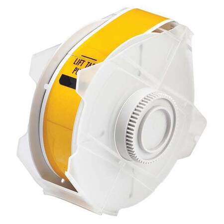 Label Tape Cartridge, Yellow, Labels/Roll: Continuous MPN:96062