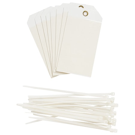 Blank Shipping Tag, Polyester, 5-3/4