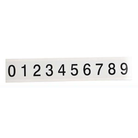 NumberLabelSet, 1-1/2inH, 1-1/4inW, PK25 MPN:9713-# KIT