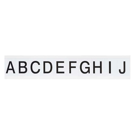 LetterLabelSet, 1-1/2inH, 1-1/8inW, PK25 MPN:9713-LTR KIT