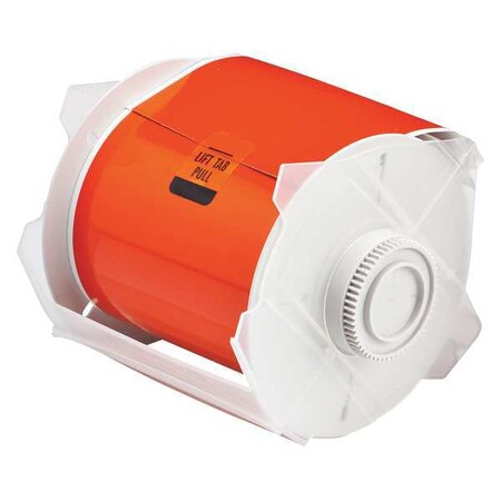 Label Tape Cartridge, Orange, Labels/Roll: Continuous MPN:99219