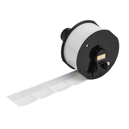 Wraparound Label, White, Vinyl, 1/2 in W MPN:A62-1-427